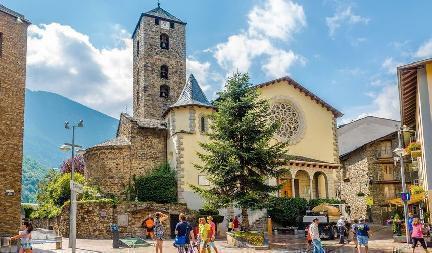 Iglesia de San Esteban en Andorra la Vella
