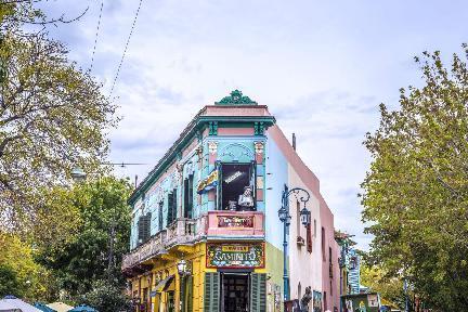 Buenos Aires, calle caminito, Argentina