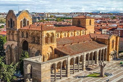 Belleza arquitectónica de la Basílica de San Vicente en Ávila