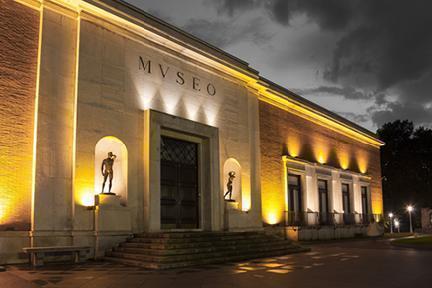 Fachada del Museo de Bellas Artes de Bilbao