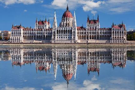 Parlamento húngaro en Budapest