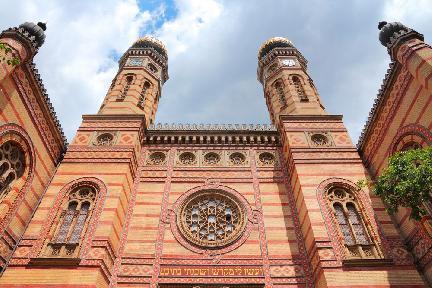 Fachada de la Sinagoga de Budapest