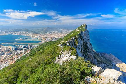 Peñón de Gibraltar y las vistas desde su altura