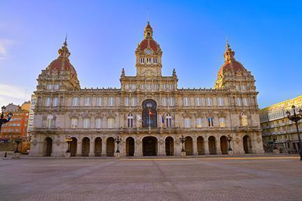 Edificio del Ayuntamiento de a Coruña