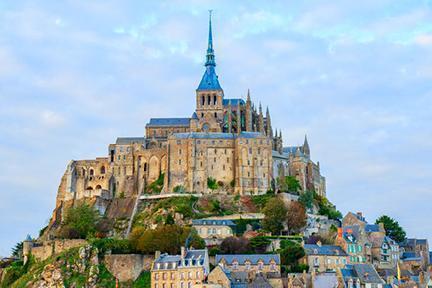 Mágica abadía medieval del Mont Saint-Michel