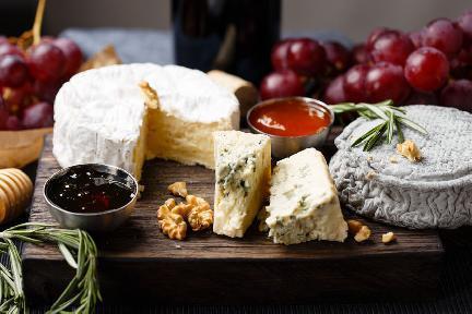 Muestra de la gran variedad de quesos existentes en Francia