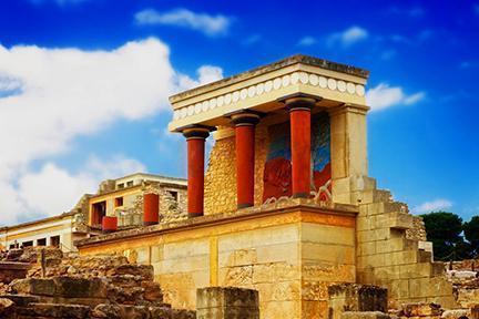 Palacio de Knossos o Cnossos en Creta