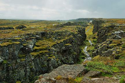 Parque Natural de Þingvellir en Islandia