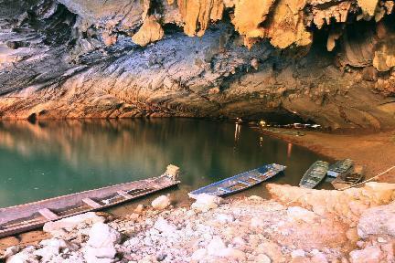 Kong Lor, gruta, Laos