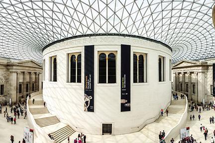 Sala principal del British Museum en Londres