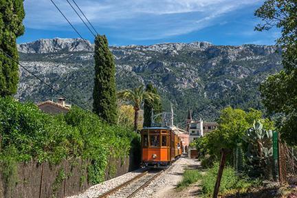 Histórico tren de madera de Sóller