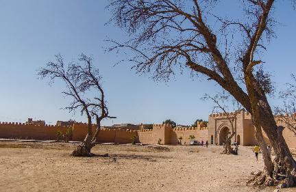 Las murallas de Tarudant, Marruecos