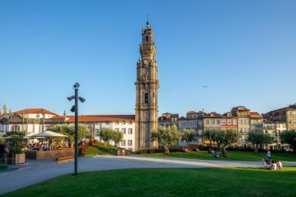 Torre dos Clérigos, mirador de Oporto