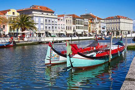 Embarcaciones tradicionales en Aveiro