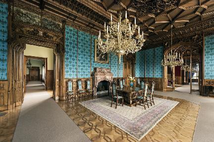 Interiores del palacio de Lednice, otra desconocida maravilla de la República Checa