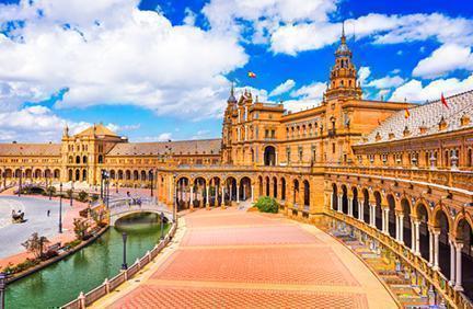 Plaza de España, posiblemente la más cinematográfica 