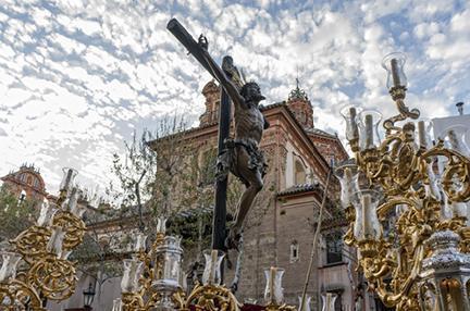 Procesión de Semana Santa en Sevilla