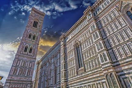 Belleza decorativa del Duomo de Florencia