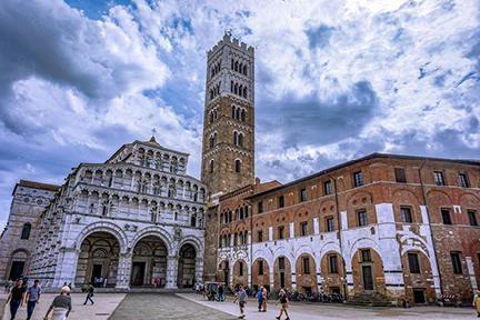 Catedral de San Martín en la bella ciudad de Lucca