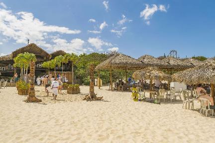 Jericoacoara playa, bar, Brasil