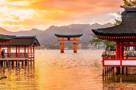 Miyajima, en la Bahía de Hiroshima