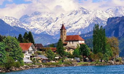 Brienz, uno de los más bellos pueblos de Suiza