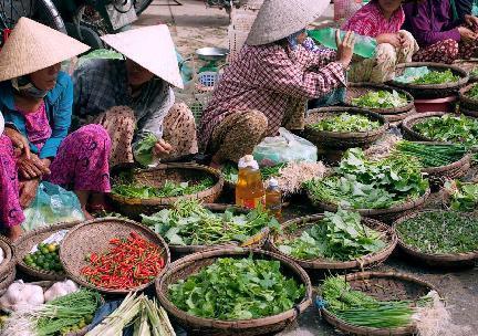 Mercado Hoi An, Vietnam