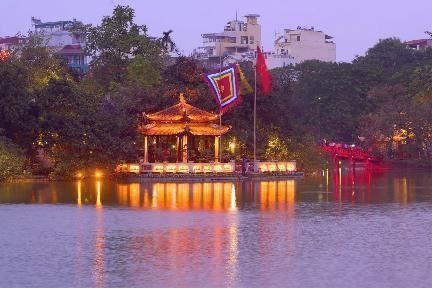 Templo de la montaña de jade, Hanoi, Vietnam