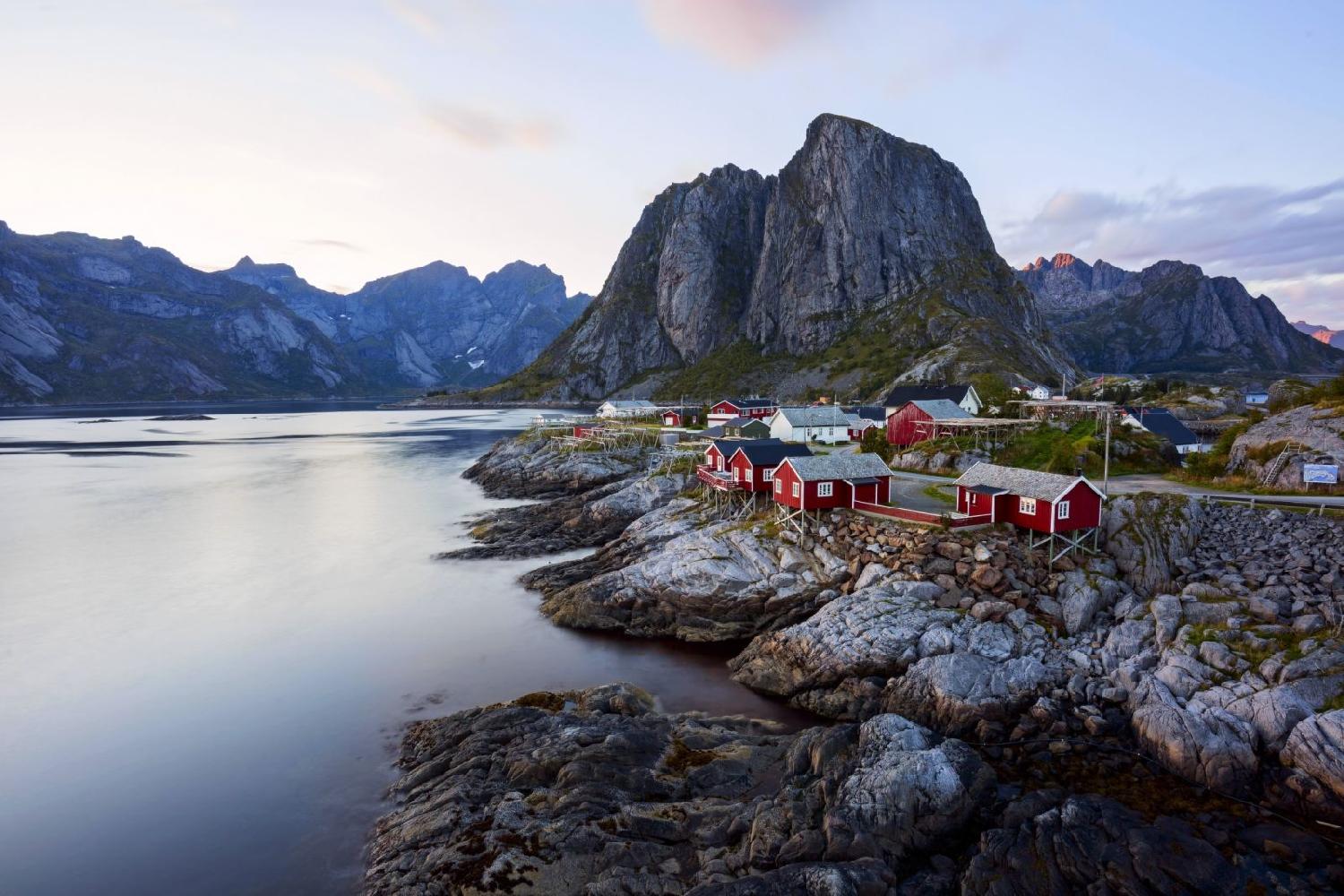 Las islas Lofoten en Noruega son un lugar de película
