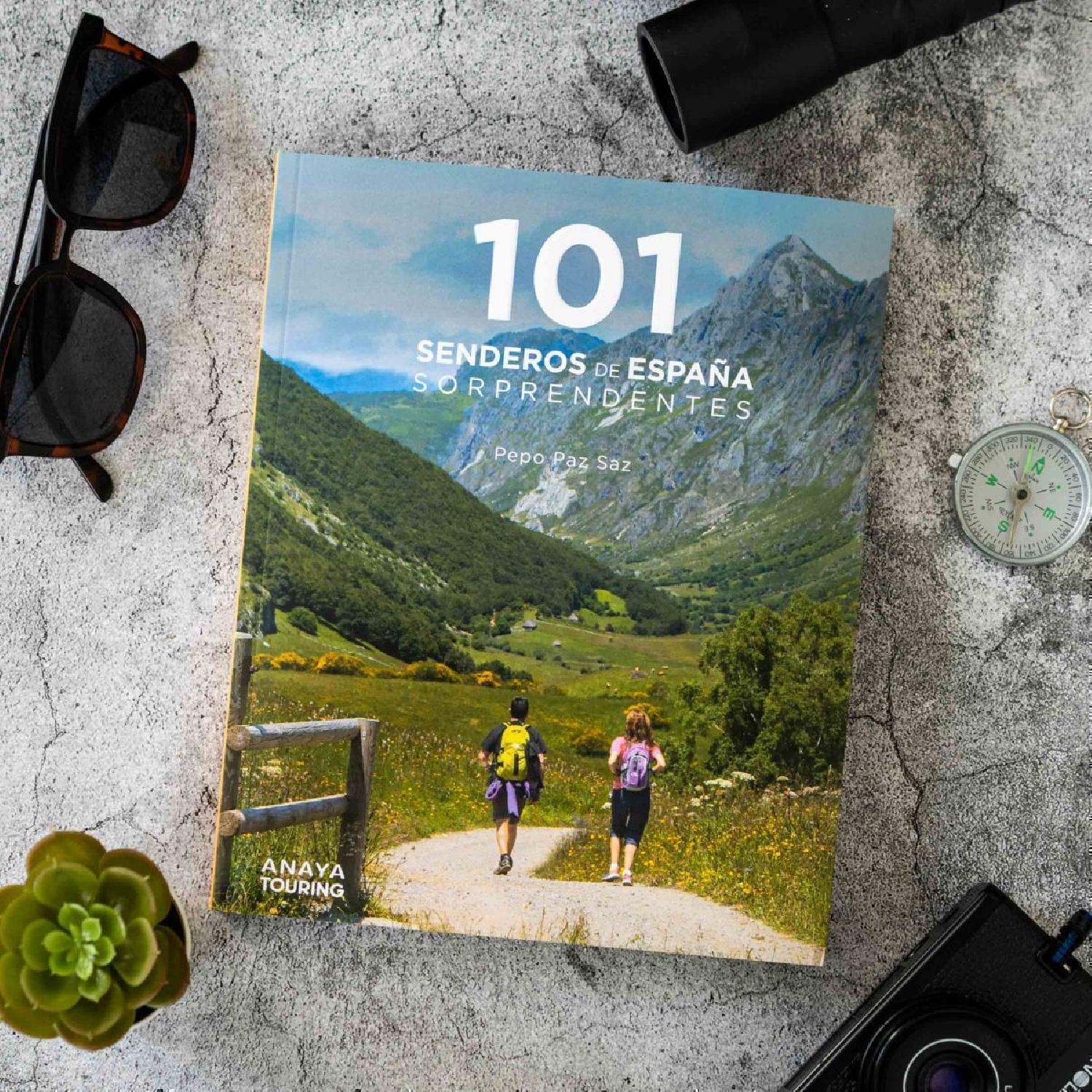 101 senderos de España sorprendentes de la editorial Anaya Touring