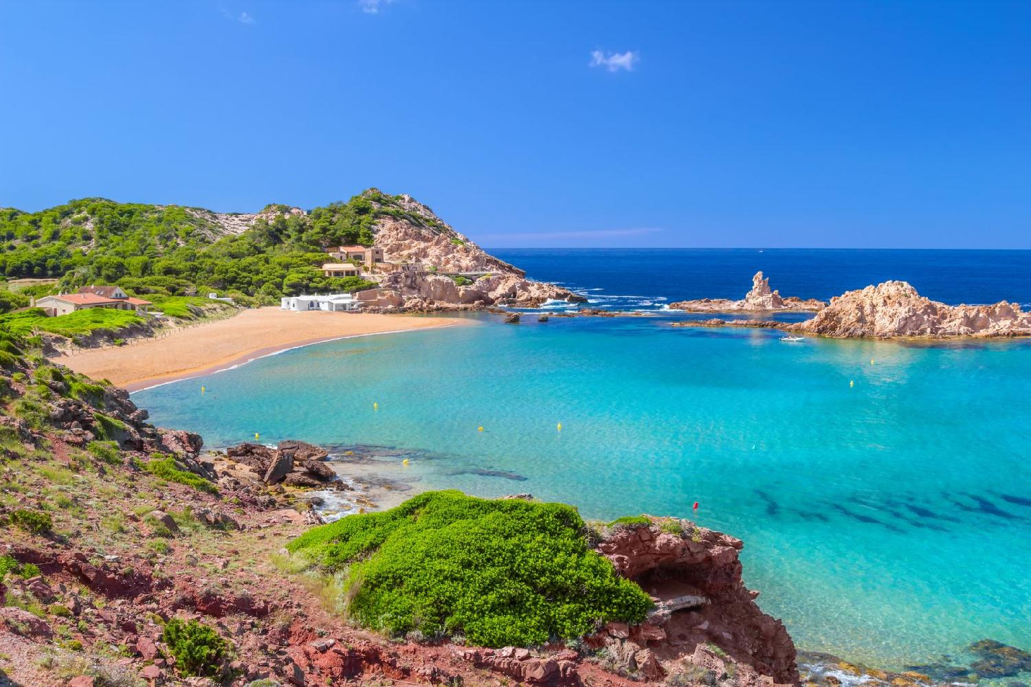 Cala Pregola en Menorca