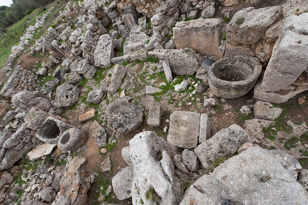 Yacimiento talayótico en Menocar