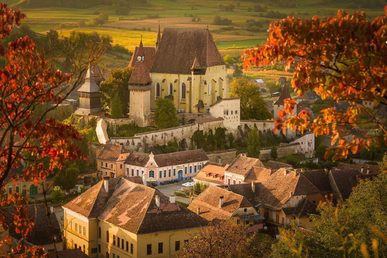 Iglesia fortificada en Rumanía, todo un atractivo turístico