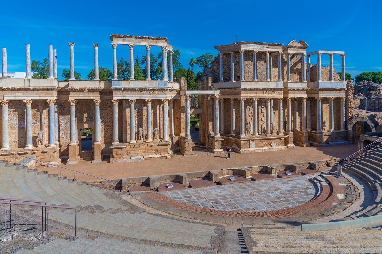 Teatro romano de la ciudad de Mérida