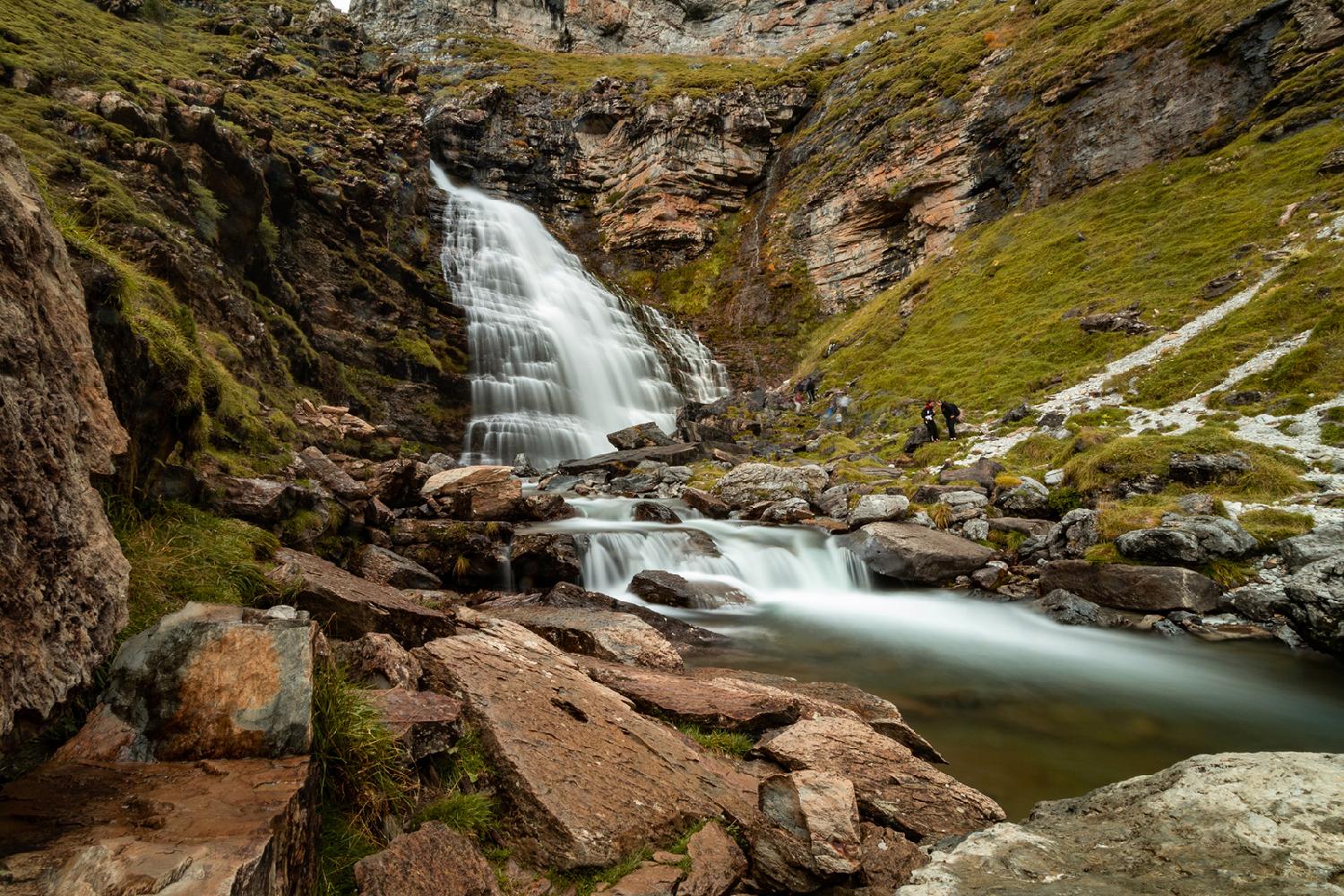 Cascada en el Parque Nacional de Ordesa