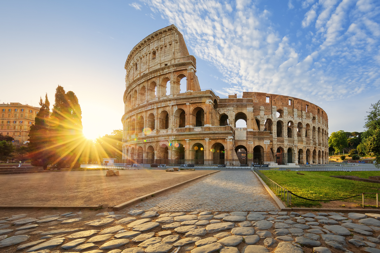 Coliseo romano, uno de los edificios más importantes de Europa y del Mundo