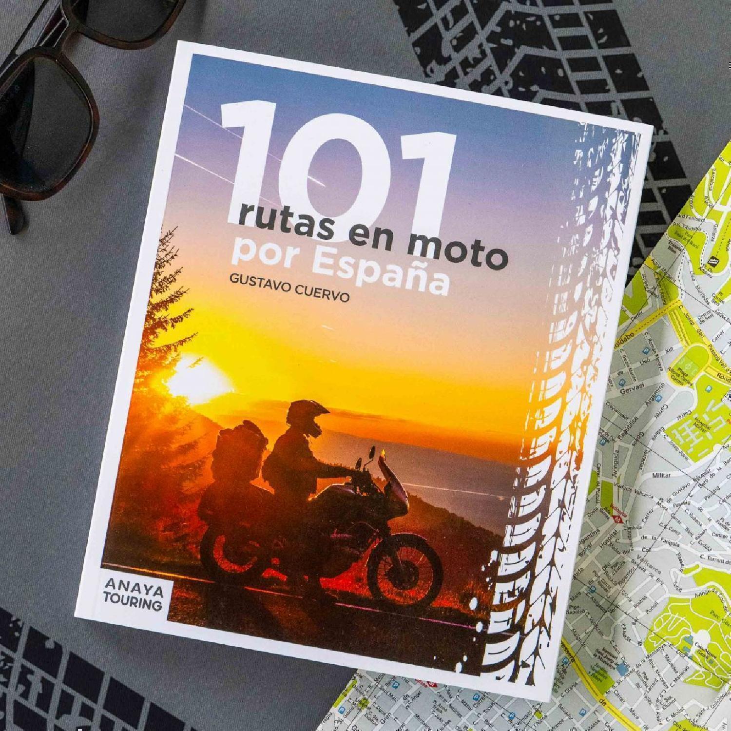 libro 101 rutas en moto por España de Anaya Touring