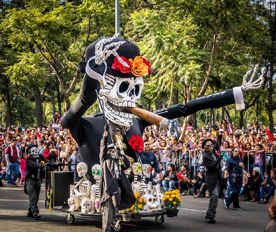 Desfile del Día de los Muertos en México