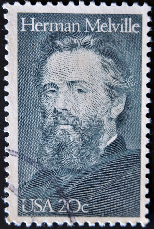 Sello conmemorativo de Herman Melville