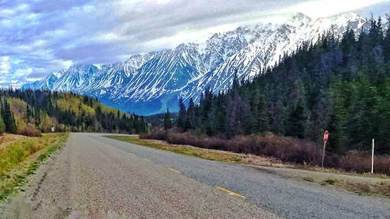 La autopista del Yukón, Alaska