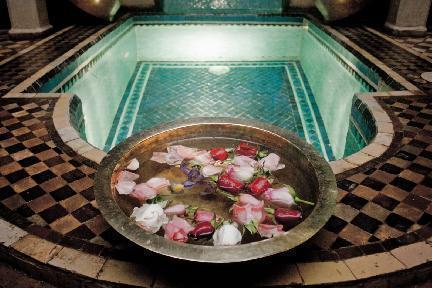 Riad de Marrakech, piscina termal, Marruecos